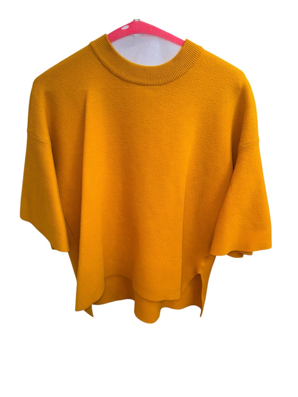 Roolee Mustard Yellow Knit Top